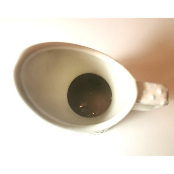 Water Pitcher Hand Made M. Hayman Signed Ceramic 1970s Unique - Picture 5 of 10